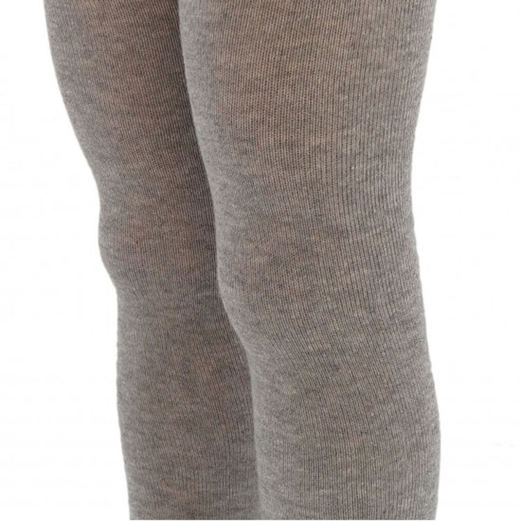 Picture of HIGH QUALITY COTTON THERMAL TIGHTS  GREY/GRIGIO MELANGE